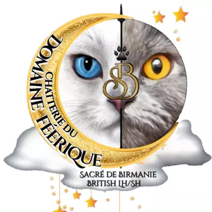 Logo de chatterie du domaine feerique