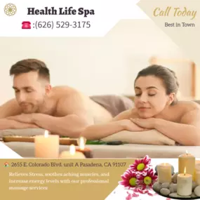 A couple's massage is just like any other massage service, 
but you and your partner receive the massage at the same time, 
on separate tables, and by two different massage therapists. 
The massage is generally offered in a private room on side-by-side massage tables.