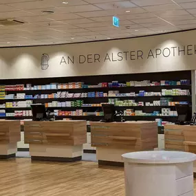 Aussenansicht der An der Alster Apotheke