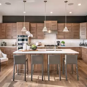 Well-designed kitchens with plenty of storage