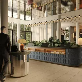 Reception area