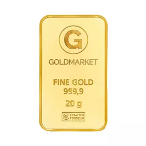 Lingot Or 20g - GOLDMARKET Versailles - Investir dans l'Or