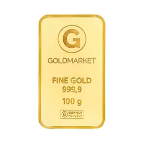 Lingot Or 100g - GOLDMARKET Versailles - Investir dans l'Or