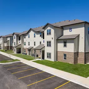 Apartment homes with parking
