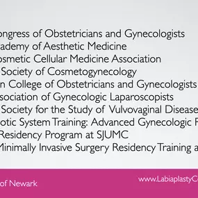 Labiaplasty Center of Newark.- Credentials