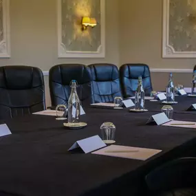 Garden Room meeting room boardroom set-up