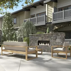 Outdoor Fireplace