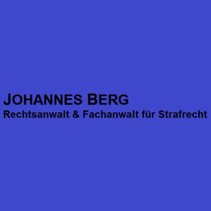 Logo from Johannes Berg Fachanwalt für Strafrecht