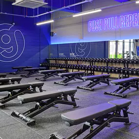 Free Weights Area