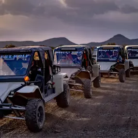 Experience the thrill of an ATV-guided tour with Desert Wolf Tours, where adventure meets safety. Our well-maintained, sturdy vehicles, led by expert guides, ensure a secure and exciting ride through Arizona’s beautiful desert terrain.