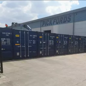 Pickfords container self storage Manchester