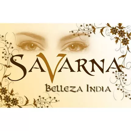 Logotipo de SAVARNA centro de belleza natural Madrid