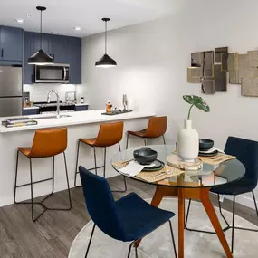 Kitchen and Dining Area