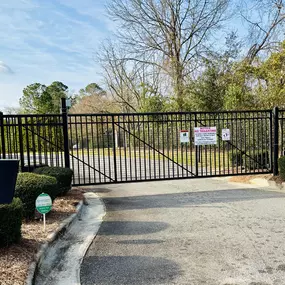Live Oak Storage Facility Entry