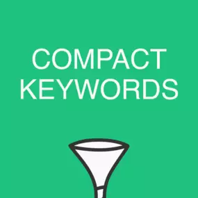 Compact Keywords from Sturm Media LLC. SEO That Requires Less but Makes More.