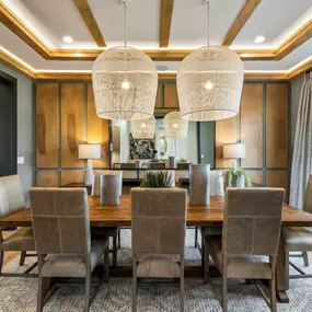 Entertain guests in the formal dining room