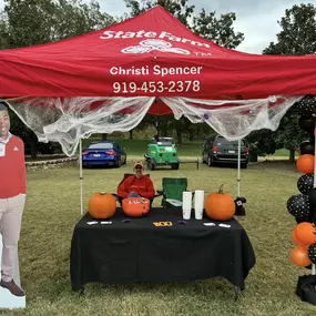 Happy Fall Y'all! Stop by our booth today to get a free quote.