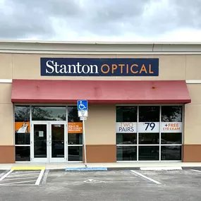 Storefront at Stanton Optical store in Deerfield Beach, FL 33442