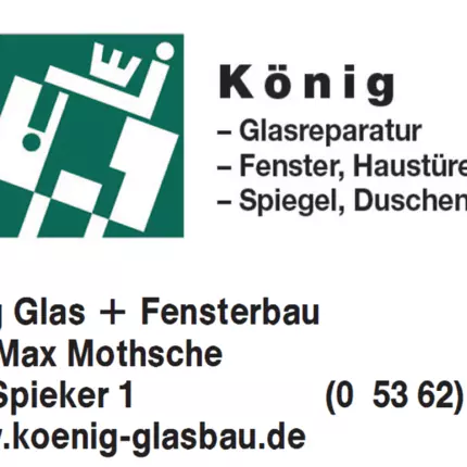 Logo fra König Glas + Fensterbau