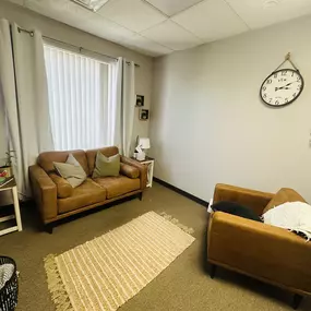 Interior of a room inside the Ora Counseling office building