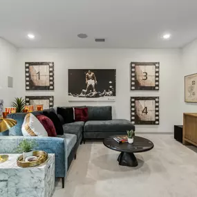 Cross Creek 40' Series Model Media Room