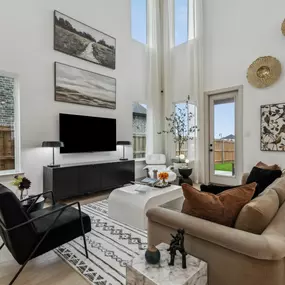 Cross Creek 40' Series Model Living Area