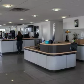 Freeland Chevrolet dealership interior in Antioch, TN