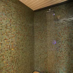 Steam room & sauna showers