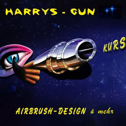 Logotyp från Airbrush Harrys Gun