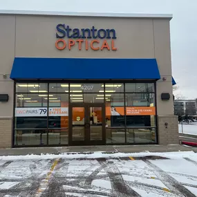 Storefront at Stanton Optical store in Sioux Falls, SD 57106