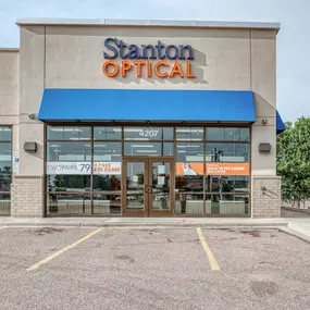 Storefront at Stanton Optical store in Sioux Falls, SD 57106