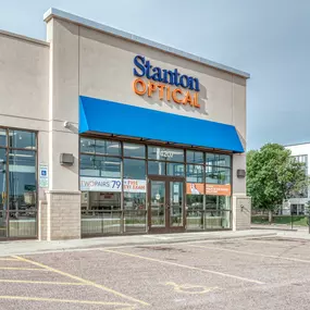 Storefront at Stanton Optical store in Sioux Falls, SD 57106