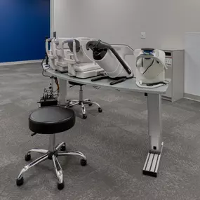 Eye Exam Equipment at Stanton Optical store in Waterloo, IA 50702