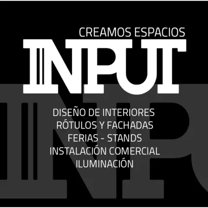 Logo van INPUT Interiorismo Comercial, Fachadas y Rótulos, Stands