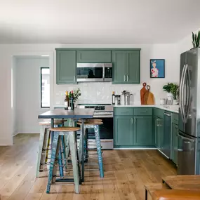 A beautiful cabinet color to use in your kitchen remodel