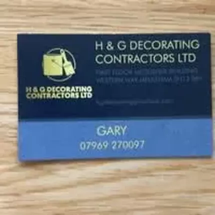 Logotyp från H & G Decorating Contractors Ltd