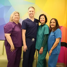 The Southwest Pediatric Associates partners, Drs. Jolet, Rimer, Patil, & Wagner