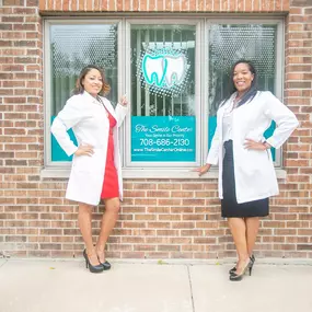 Dr. Latoi Thomas and Dr. Candace Badie