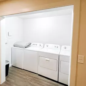 laundry, The Shay, an apartment community in downtown Oklahoma City that leases studio and 1 bedroom apartment homes