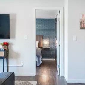 living room, The Shay, an apartment community in downtown Oklahoma City that leases studio and 1 bedroom apartment homes