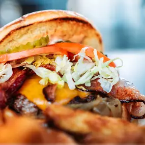 A meal at the Triple B diner at Tamarack Resort