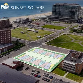 28 new construction townhomes in Asbury Park - just one block from the beach