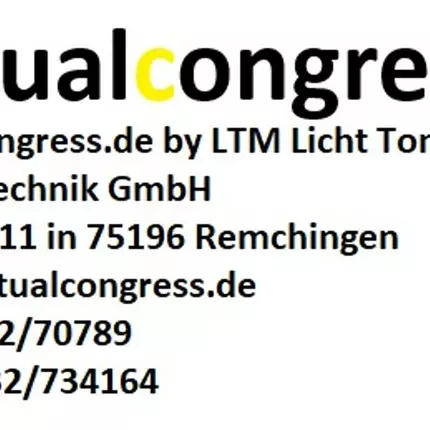 Logo fra virtualcongress.de by LTM Licht Ton Medientechnik GmbH