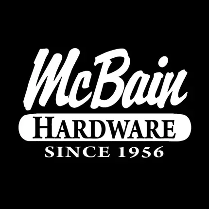 Logo from McBain Hardware Co