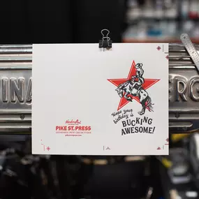 Bild von Pike Street Press - Letterpress Print Studio