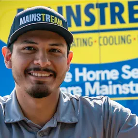 A Mainstream Home Services technician