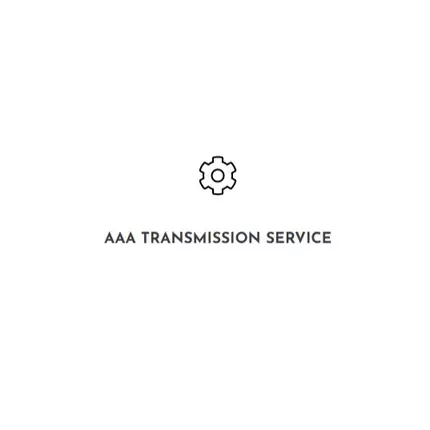 Logo fra AAA Transmission Service