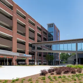 Arthur M. Blank Hospital Emergency Department parking deck