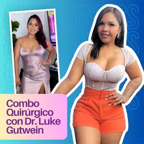 Transformación de Combo Quirúrgico Antes y Después con el Dr. Luke Gutwein en My Cosmetic Surgery Miami