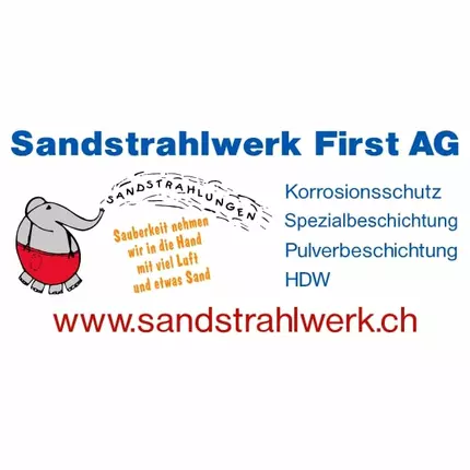 Logotyp från Sandstrahlwerk First AG